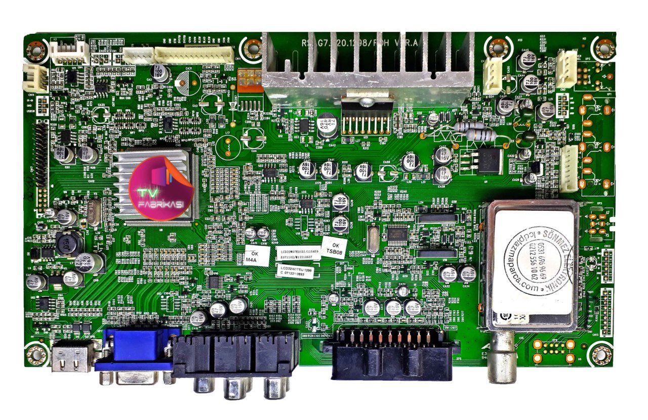 RSAG7.820.1298-ROH , VER.A , MAIN , LCD32W07EU , HISENSE , ANAKART