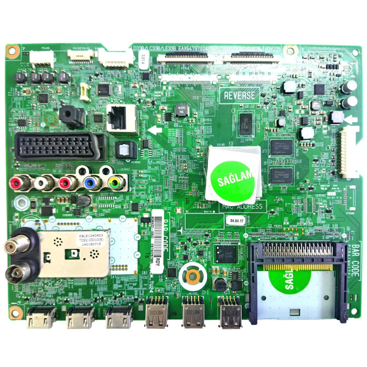 EAX64797004(1.1) EBT62297965 47LA660S LG Anakart
