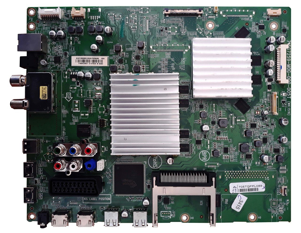 715G7259-M0G-000-005T , XFCB06B00100SX , PHILIPS 65PUK7120/12 , MAIN BOARD , PHILIPS ANAKART