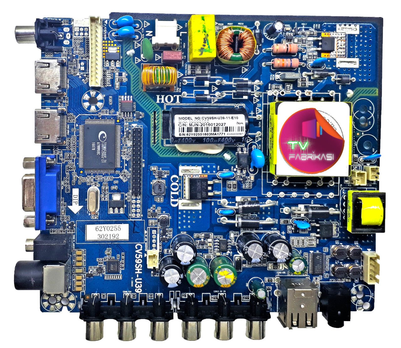 CV59SH-U39-11-E10, 11, 150331, 62Y0255, 302192, SUPRA ANAKART , MAIN BOARD