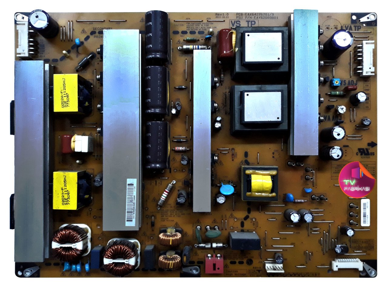 EAX64276701/9 , EAY62609801 , PS-6551-01-LF , PDP60R4 , 60PA5500 , 60PA6500 , POWER BOARD , LG BESLEME