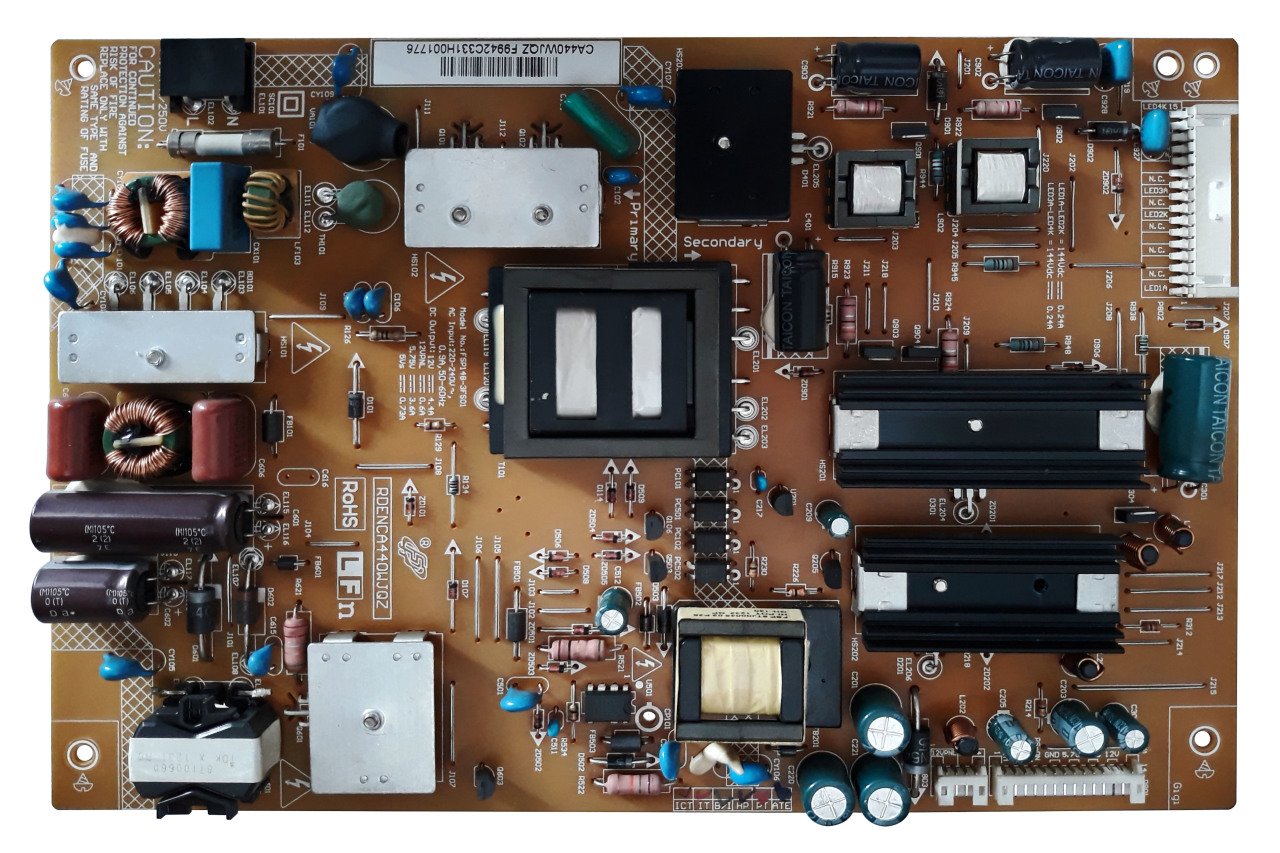 RDENCA440WJQZ , FSP148-3FS01 , 40LE730E , POWER BOARD , SHARP BESLEME