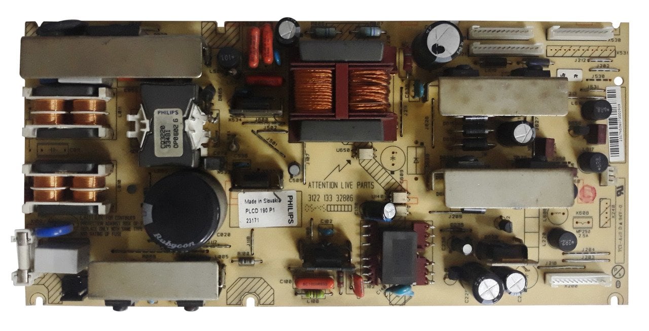 3122 133 32806 , 32HF7544D-27, 32PF5521D-10 , PLCD 190 P1 , POWER BOARD , PHILIPS BESLEME
