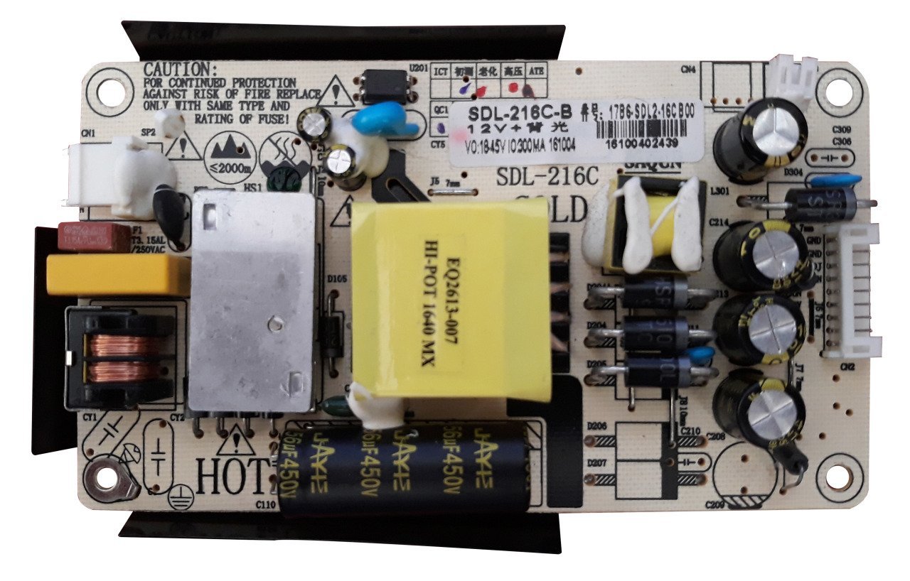 SDL-216C , SDL-216C-B , SN024LD071 S2 , POWER BOARD , SUNNY BESLEME