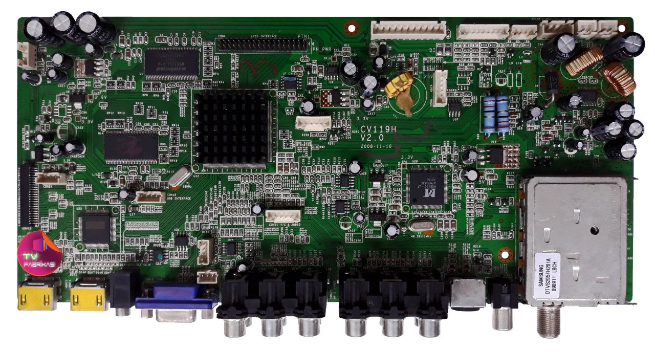CV119H V2.0 , SMT CKJH100843 , MAIN BOARD , SANYO ANAKART