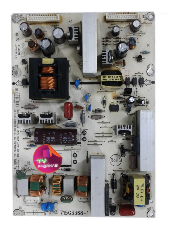 715G3368-1 , ADTV82416AC8 , POWER BOARD , TOSHIBA BESLEME