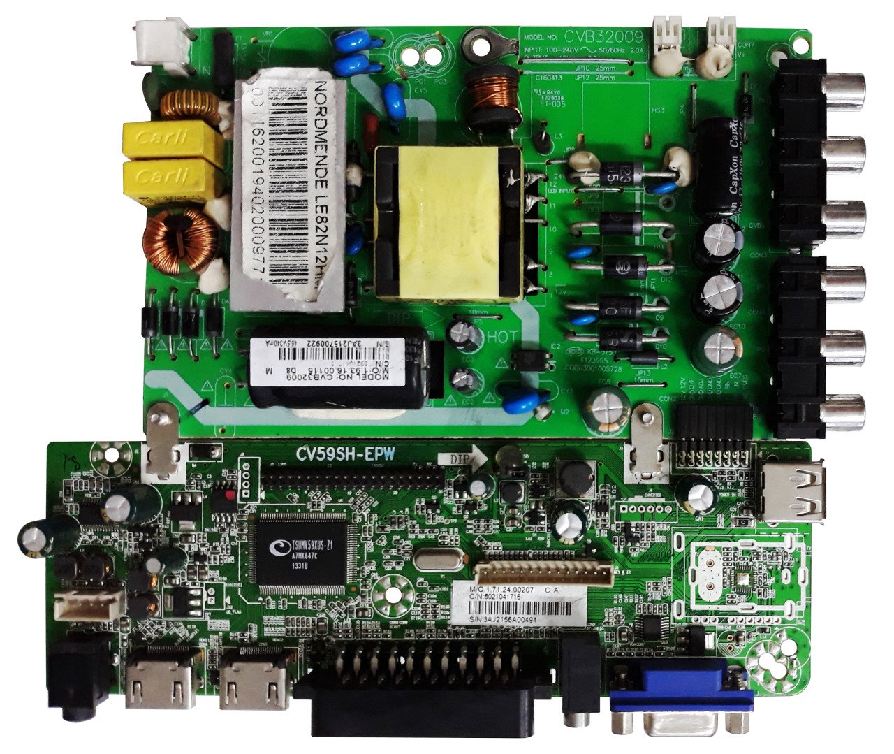 CU59SH-EPW CVB32009 LE82N12HM , MAIN BOARD , SUNNY ANAKART