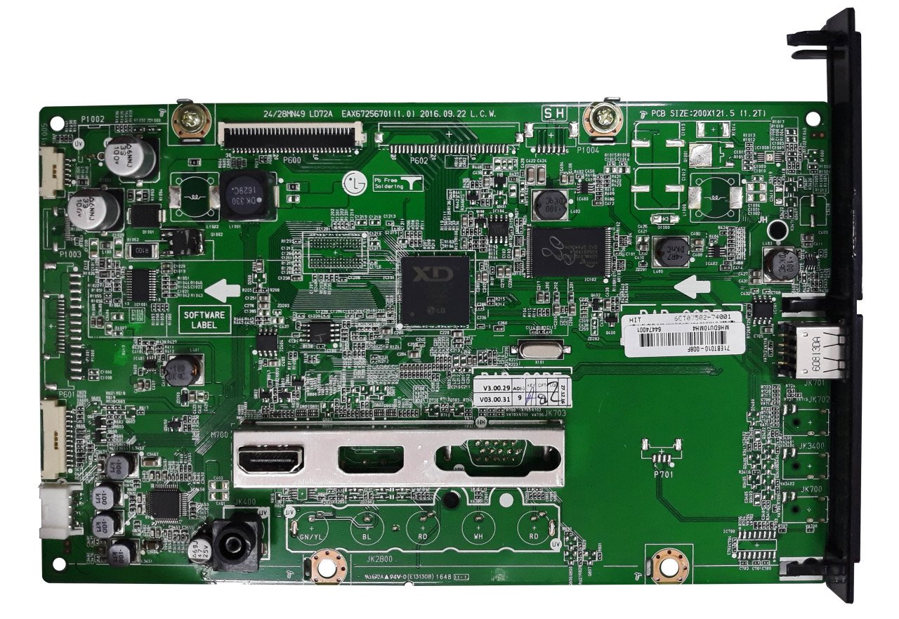 EAX67256701(1.0) , 71EBT010-008F , LG 24MN49HM-PZ , LG 24MN49HM , MAİN BOARD , LG ANAKART