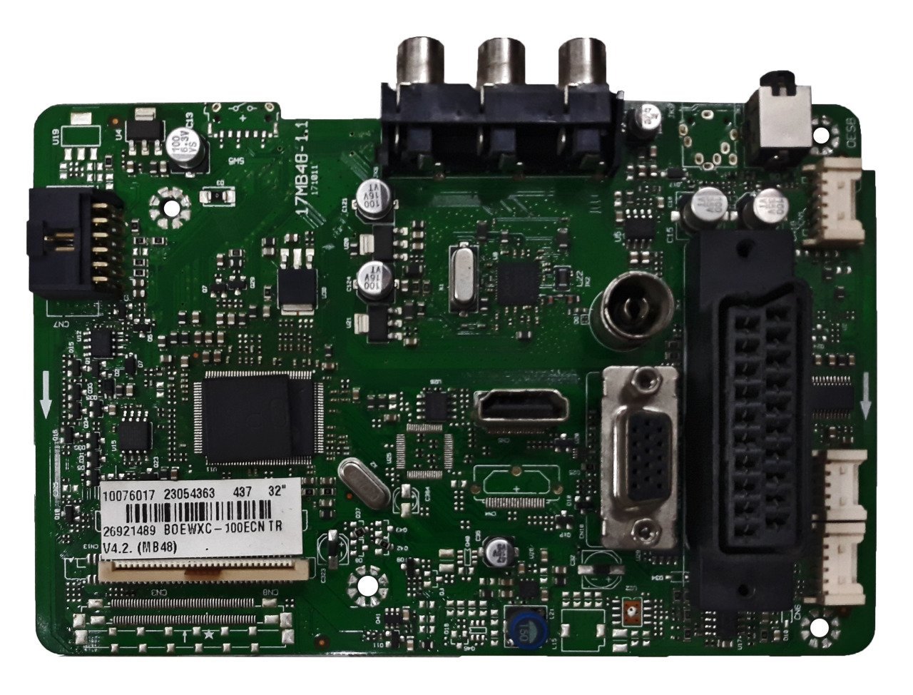 17MB48-1.1 , 23054363 , 32'' INCH BOE PANEL ,  VESTEL 32VF3010 , MAIN BOARD , VESTEL ANAKART