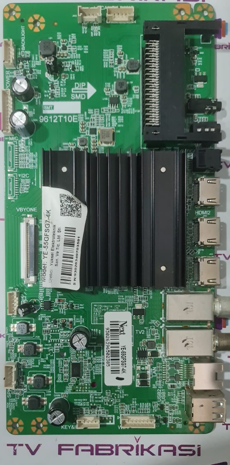 Next,YE-55GFSG7-4K,9612T10E,93026396502385,MAİN,BOARD