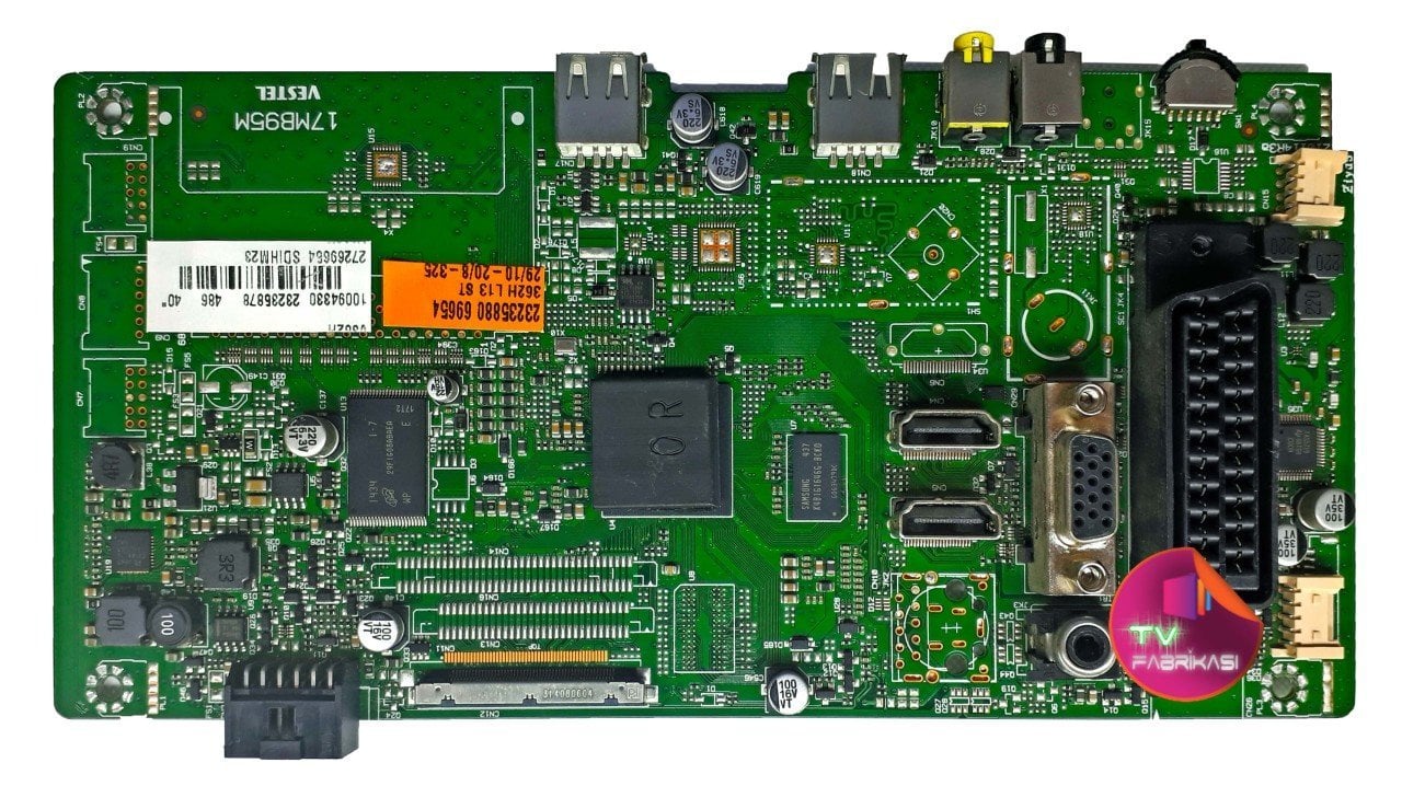 17MB95M , 23235878 , SDIMM23 , 40'' , MAIN BOARD , VESTEL ANAKART