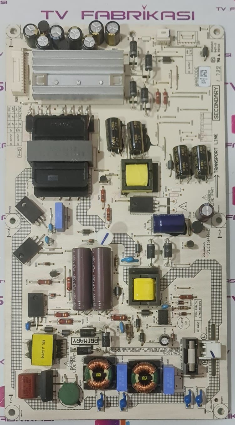 GRUNGIG,BEKO,43CLX7820,ZWC194R-5,POWER,BOARD