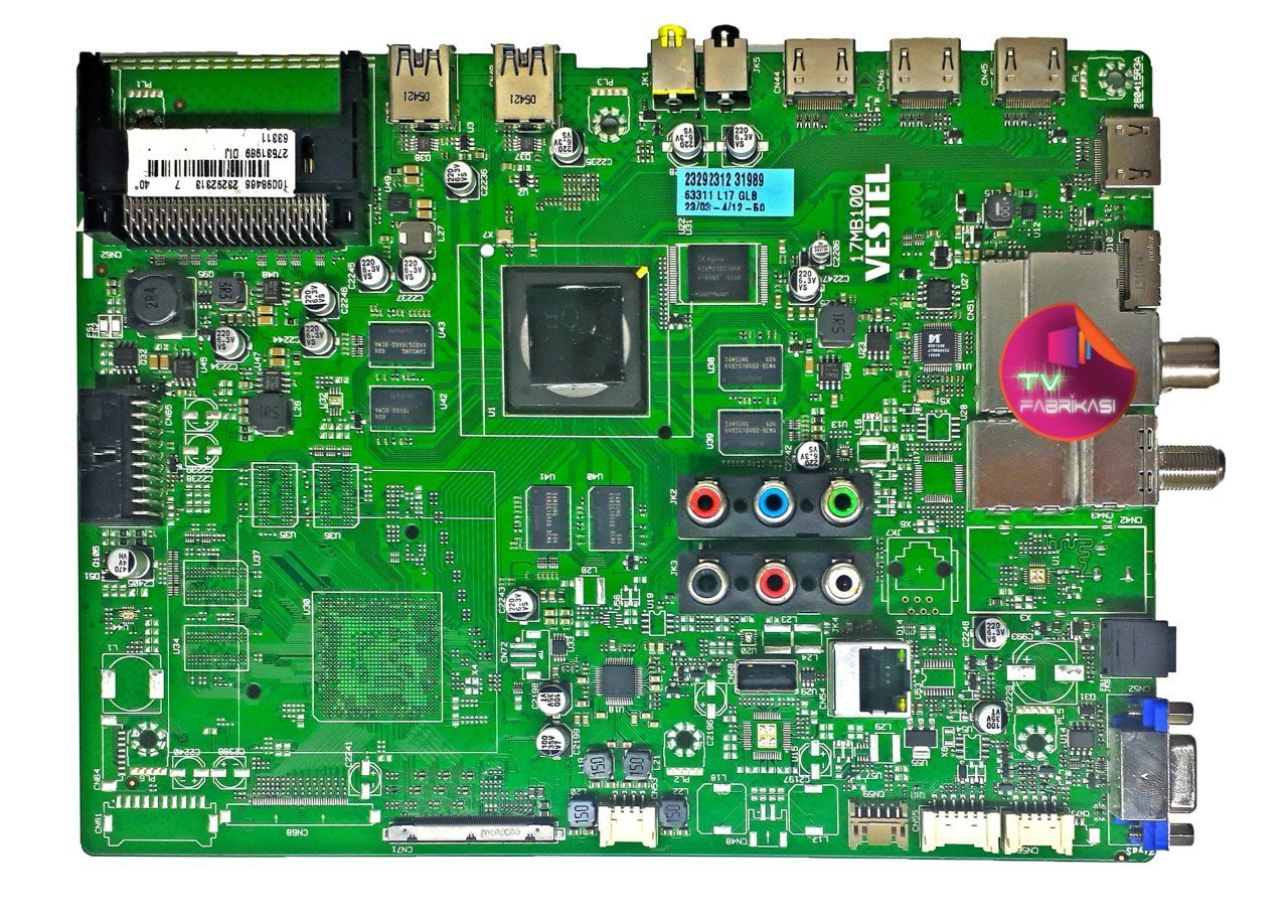 17MB100 , 23292313 , DIJ , 40 , MAIN BOARD , VESTEL ANAKART