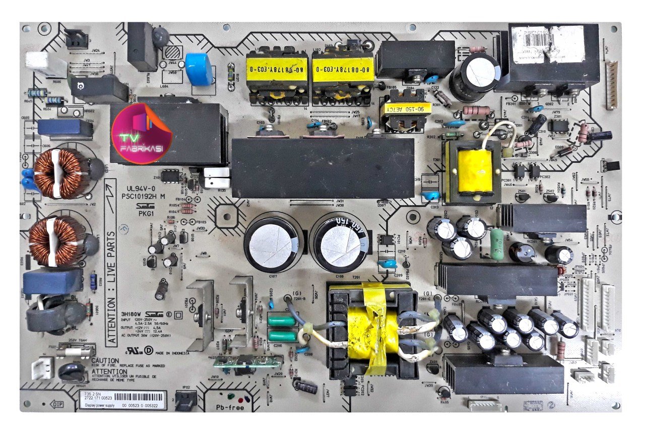 2722 171 00523 , PSC10192H M , 47PFL9732D, POWER BOARD , PHILIPS BESLEME
