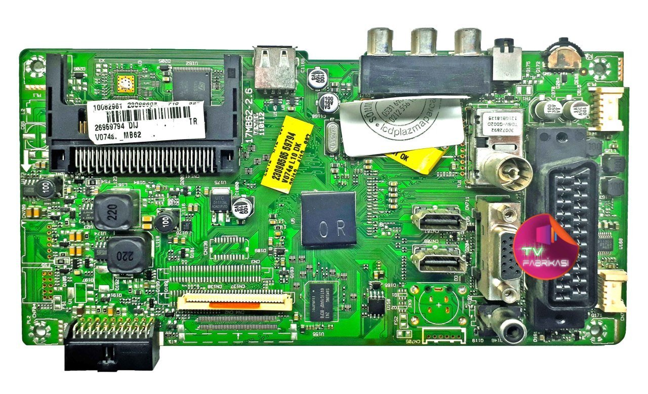 17MB62-2.6 , 110112 , 23098603 , DIJ , 32'' , MAIN BOARD , VESTEL ANAKART