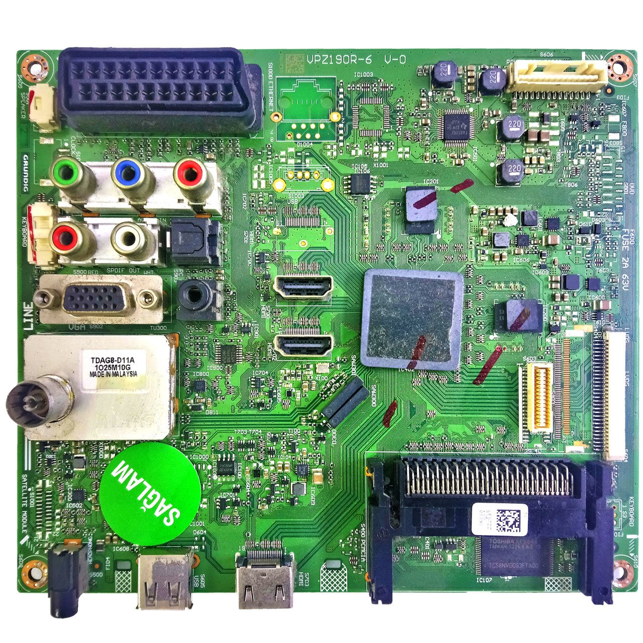 VPZ190R-6 V-0 LFG7ZZ Arçelık Anakart