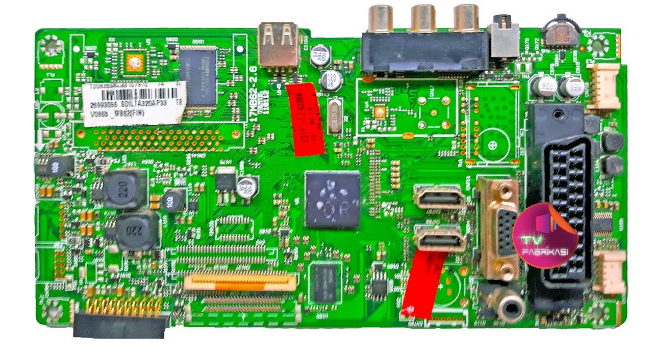 17MB62-2.6 , 110112 23107970 , SDİL , TA320A P33 32'' , MAIN BOARD , VESTEL ANAKART