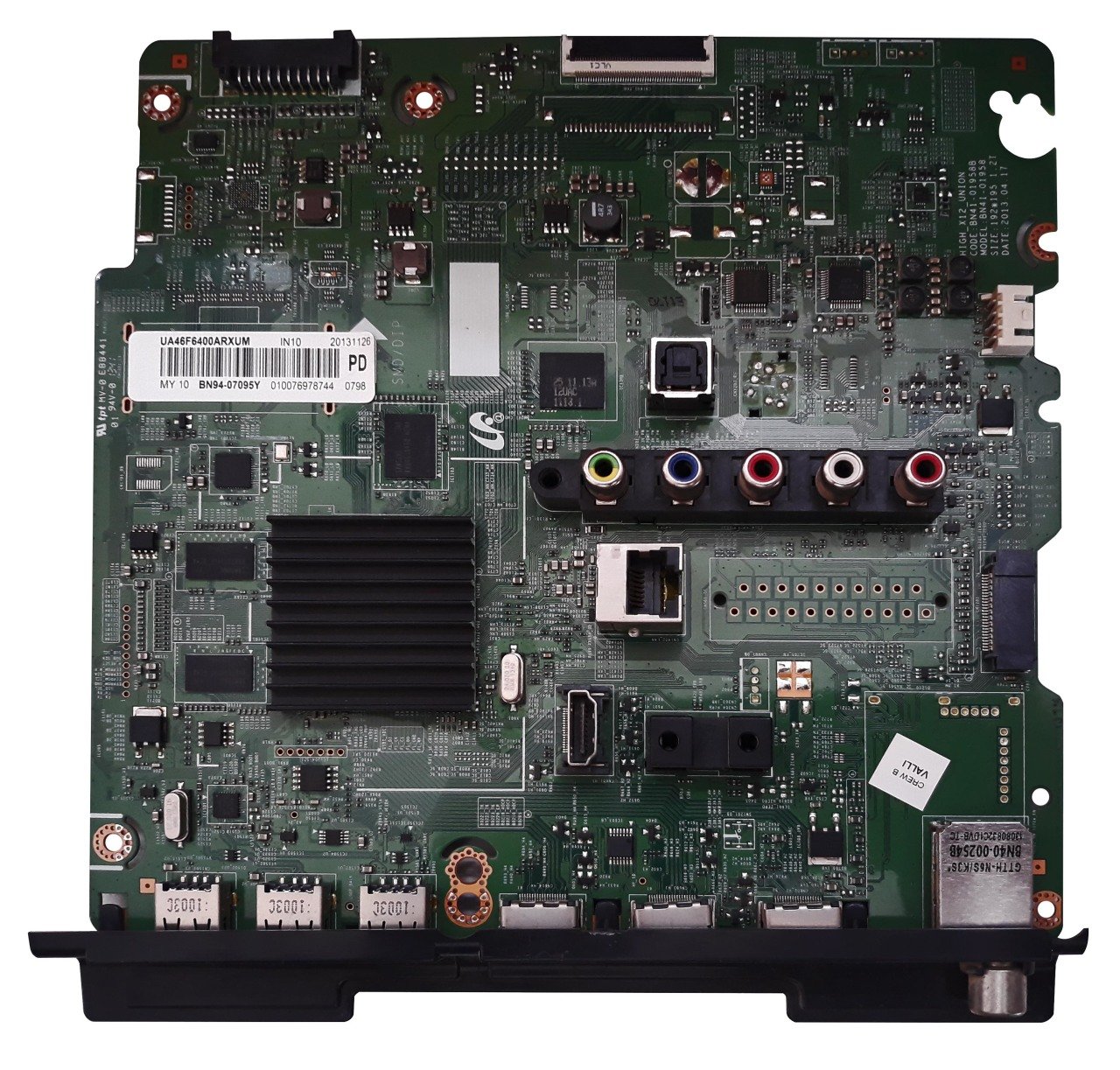 BN41-01958B , BN94-07095Y , UA46F6400ARXUM , MAIN BOARD ,  SAMSUNG ANAKART