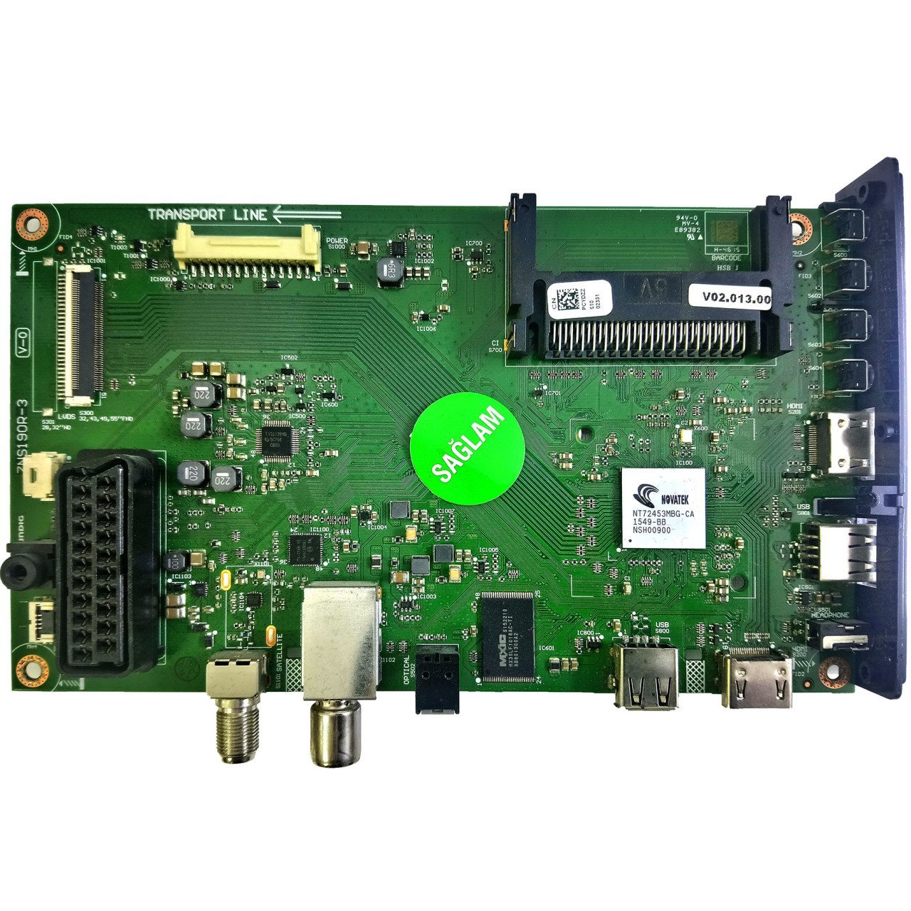 ZNS190R-6 L5YCZZ Arçelık Anakart