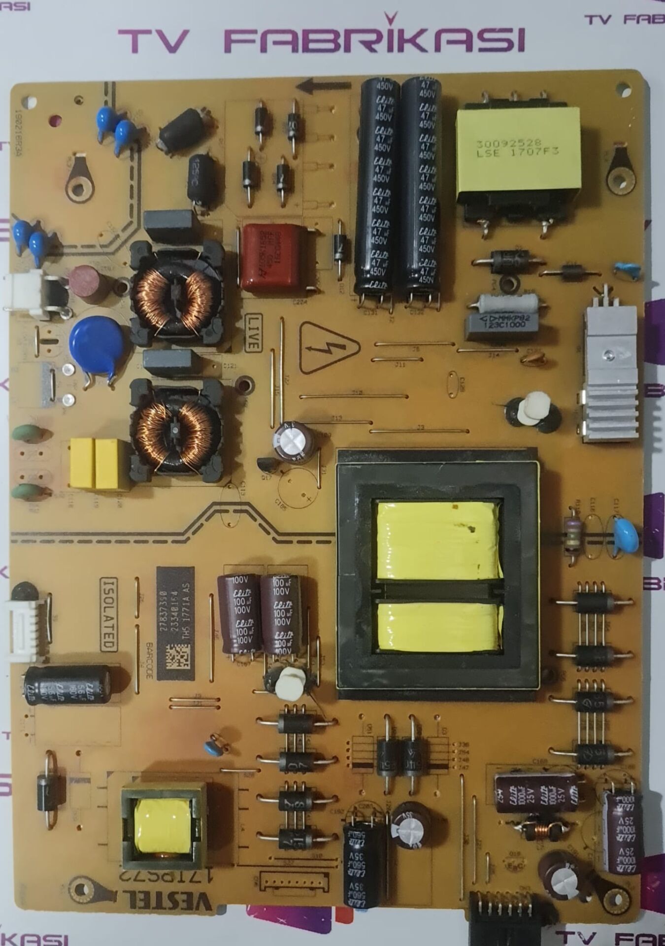 VESTEL,REGAL,43UD9300,17IPS72,23340164,27837390,POWER,BOARD