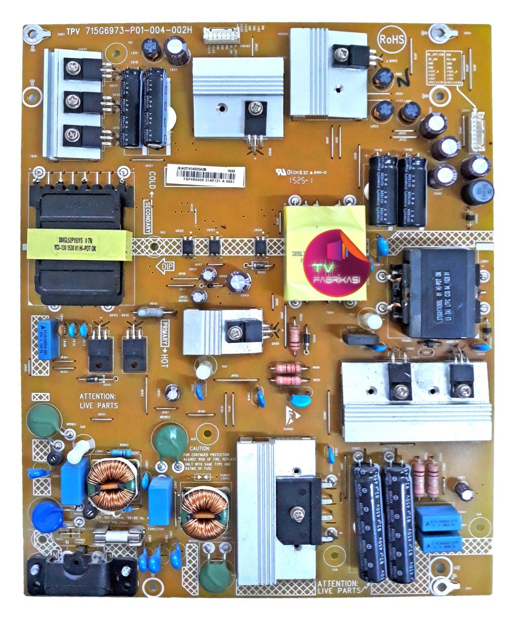 715G6973-P01-004-002H , AOTVE4020A09 , 49PUK7100/12 , POWER BOARD , PHILIPS BESLEME