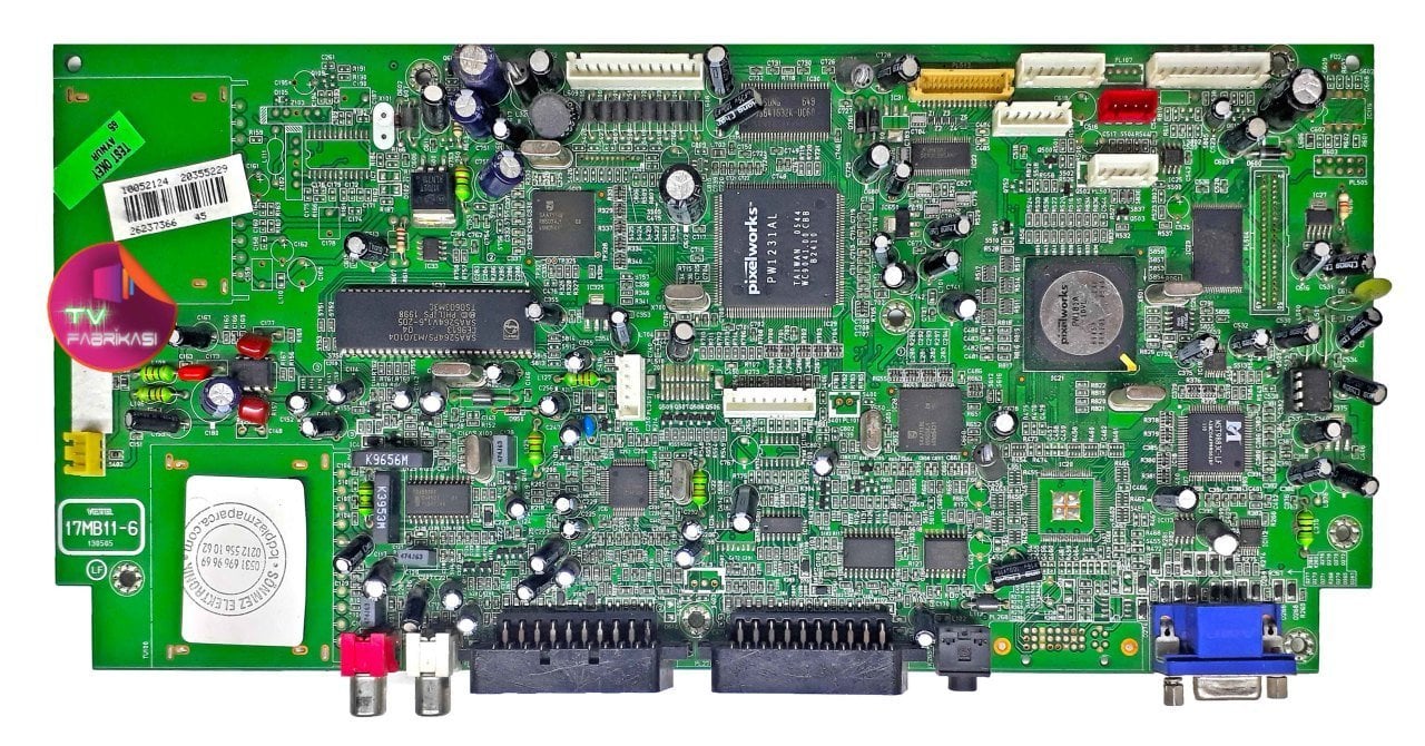 17MB11-6 , 130505 , 20355229 , 32722 , 32 TFT-LCD , MAIN BOARD , VESTEL ANAKART