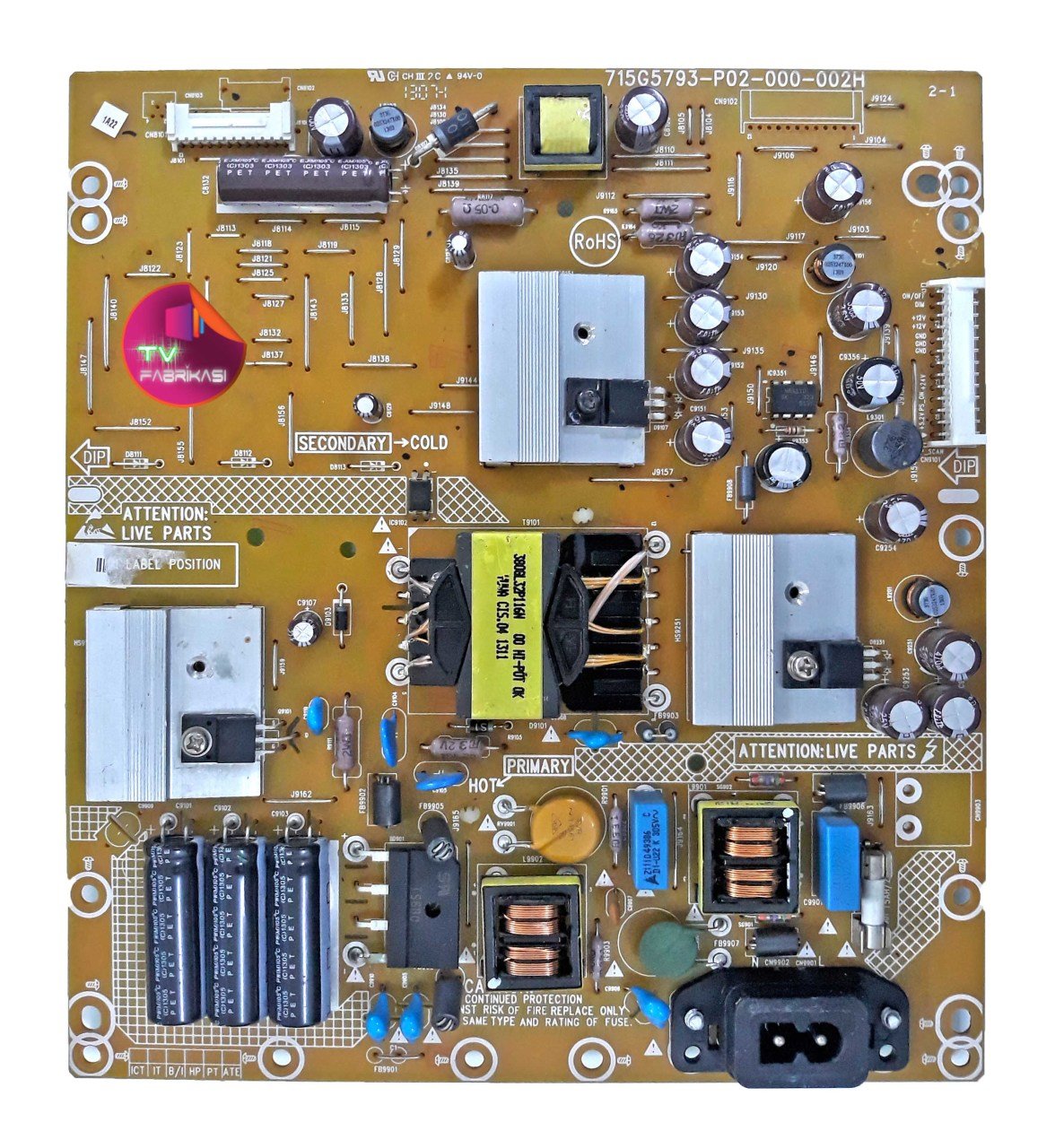 715G5793-P02-000-002H , CL591XAK4 , 32PFL3258 , POWER BOARD , PHILIPS BESLEME