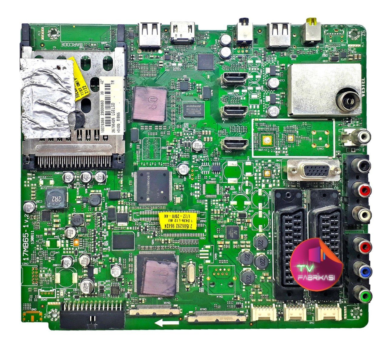 17MB65-1 , V043B , 130611 , 23008660 , MINA BOARD , VESTEL ANAKART
