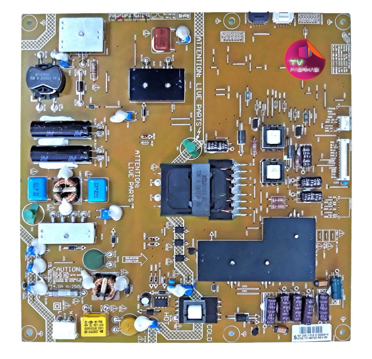 FSP145-4FS01 , 2722 171 90723 , REV:00 , 42PFL6907 , 47PFL6907 , POWER BOARD , PHILIPS BESLEME