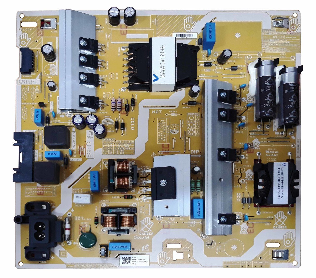 BN44-00932D , L55E6N_NSM , PSLF171301B , POWER BOARD , SAMSUNG BESLEME