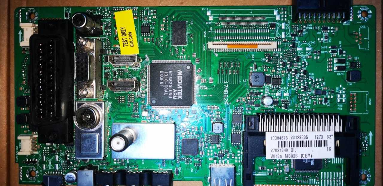17MB82S, 23123835, 10084873, Vestel 32PH5065, Main Board, Ana Kart,