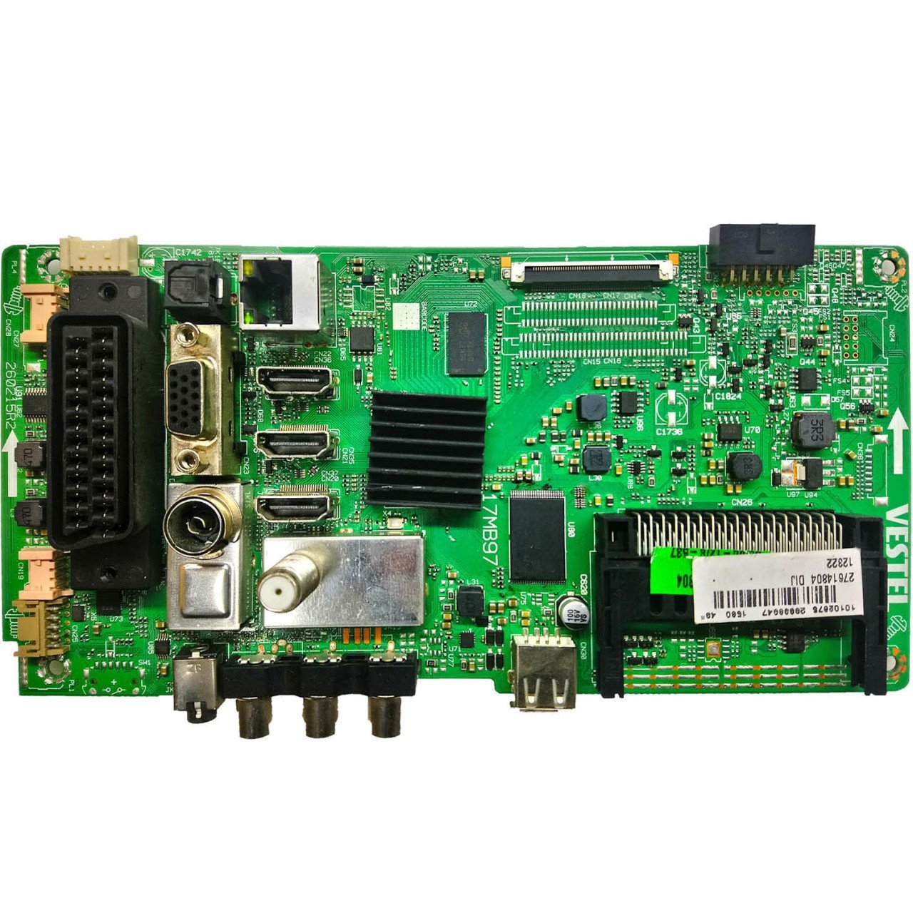 17MB97 260215R2  23336848 23336847 DIJ Vestel Anakart