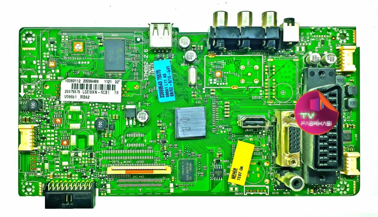 17MB62-2.6 , 110112 , 23099489 , LGEWXN , 32'' , MAIN BOARD , VESTEL ANAKART