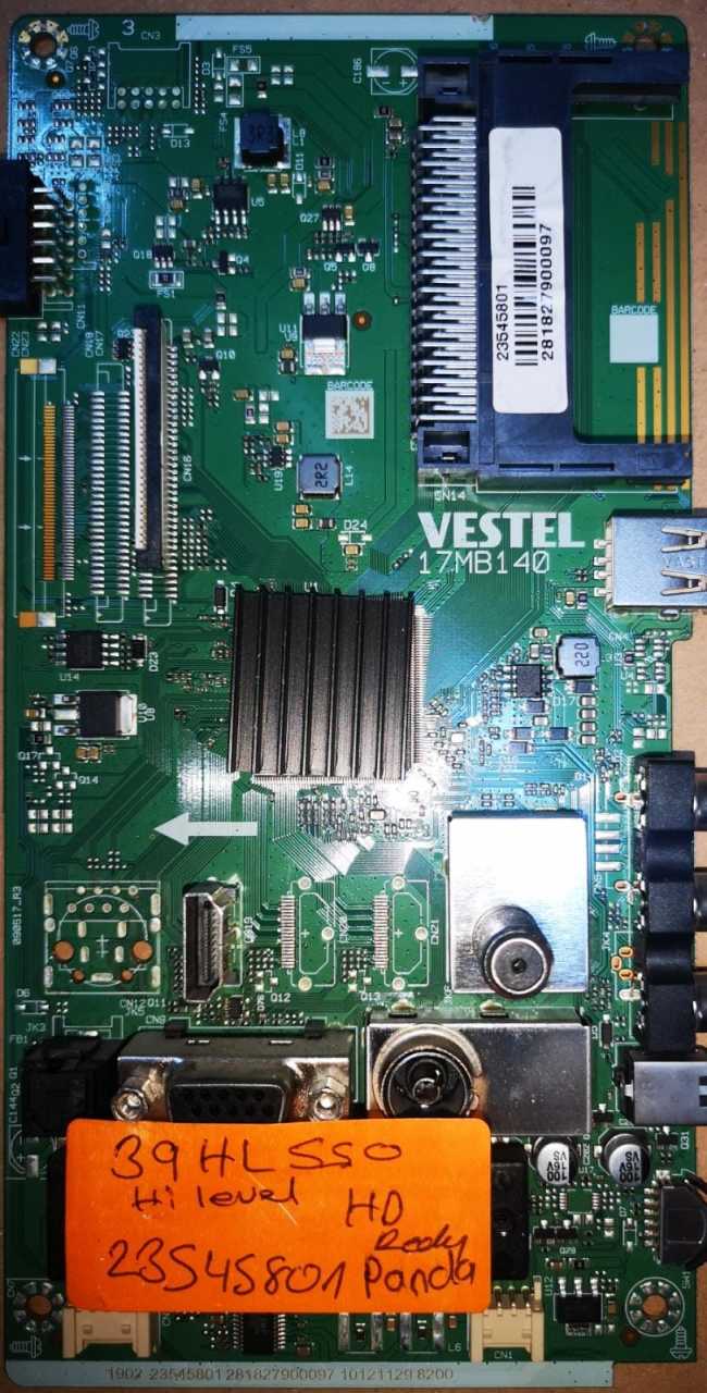 23545801 , 17MB140 , HI-LEVEL 39HL550 , 39HL560 , MAIN BOARD , ANAKART