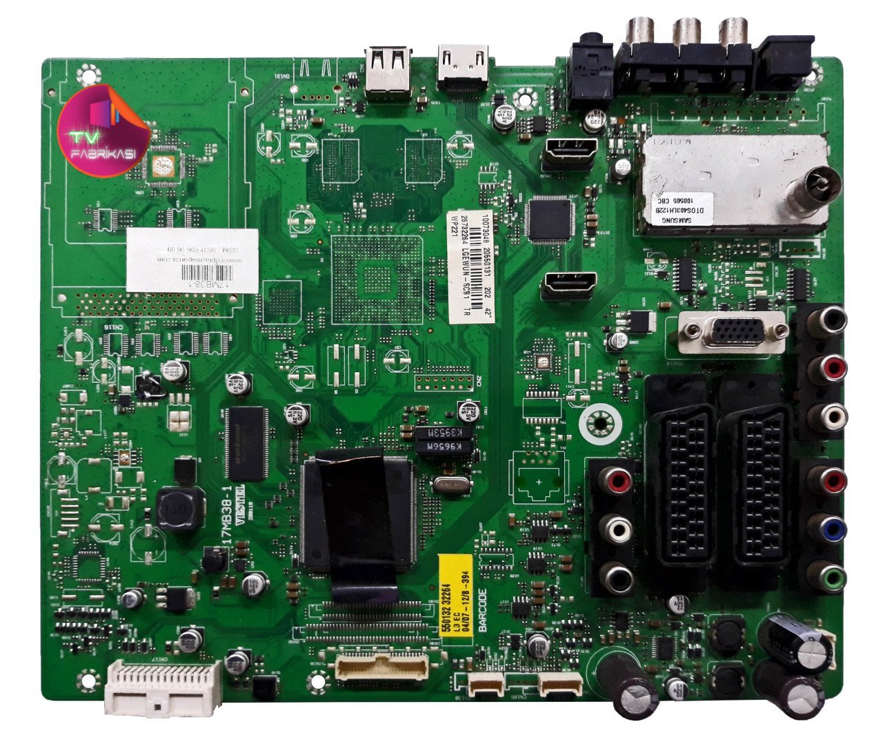 17MB38-1 , 290110 , 20550131 , LGEWUN-SCR1 , 42'' , MAIN BOARD , VESTEL ANAKART