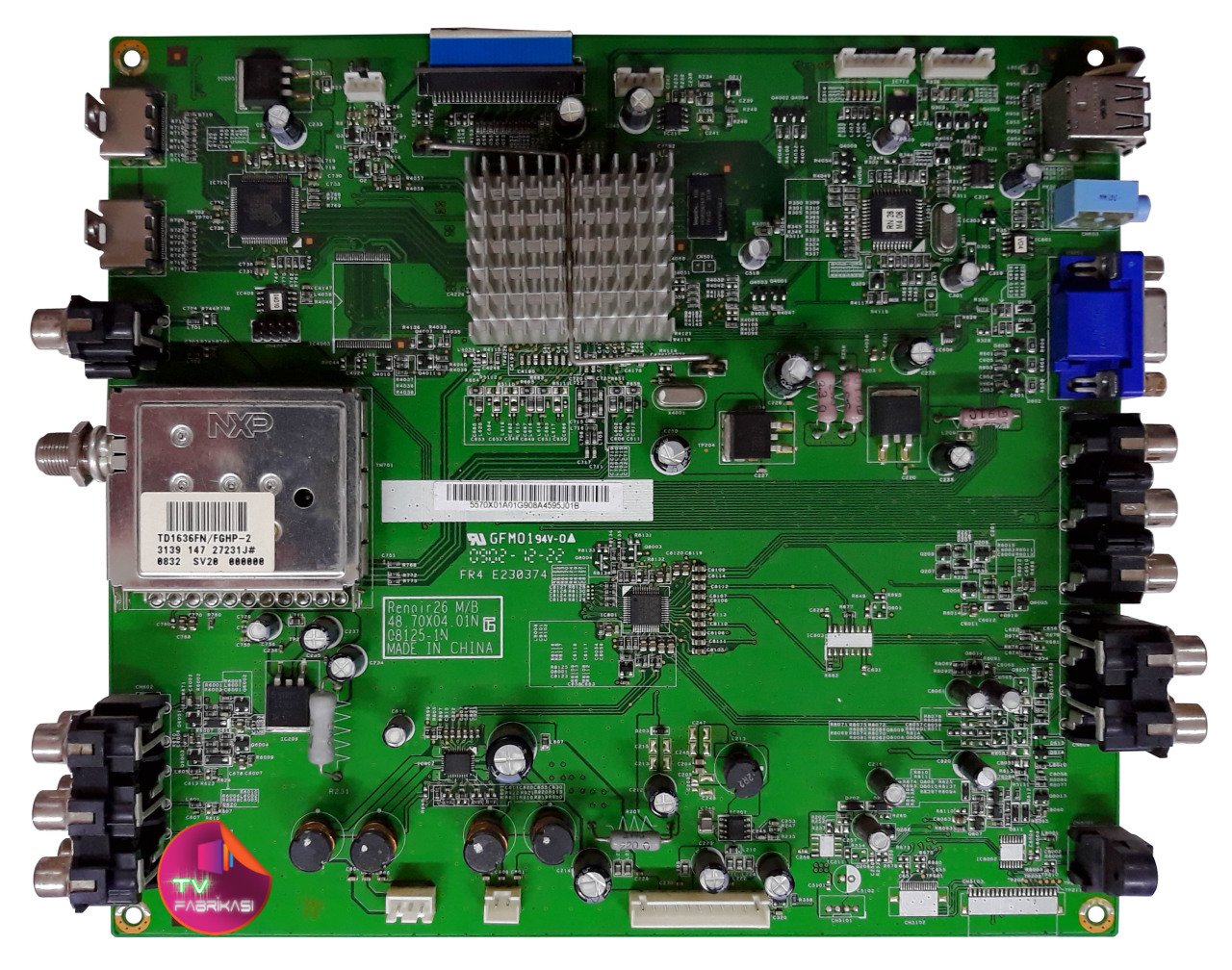 48.70X40.01N , 08125-1N , RENOIR26 M/B , MAIN BOARD , DIĞER , ANAKART