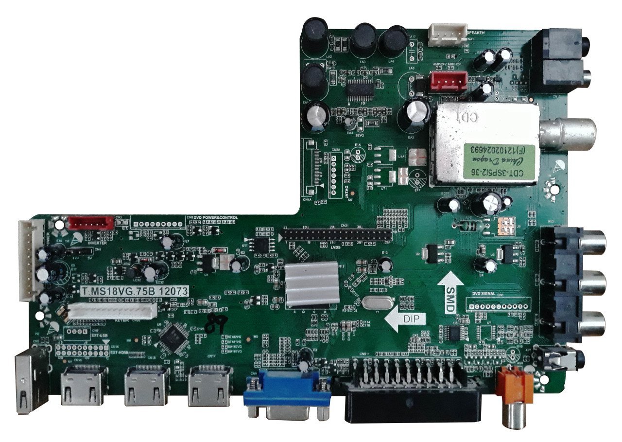 T.MS18VG.75B , 12073 , SUNNY , SN042LD18VG75B , SN032LD18VG75B , LTA320HN02 , MAIN BOARD , SUNNY ANAKART
