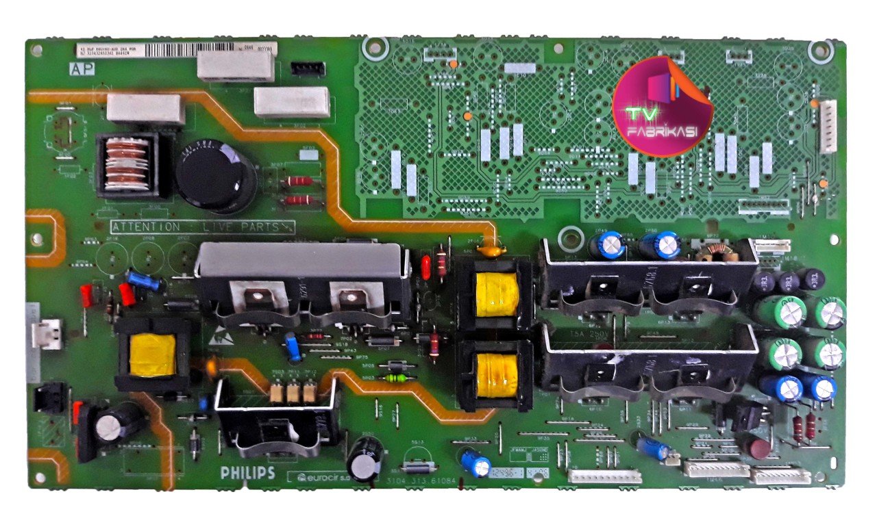 3104 3136 1084 , 310431361084 , 310432850361 , 42 PLF PSU NO-AUD 2K6 , POWER BOARD , PHILIPS BESLEME