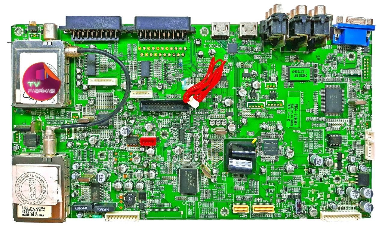 17MB26-3 , 050608 , SMDTP2 , 20386637 , MAIN BOARD , VESTEL ANAKART