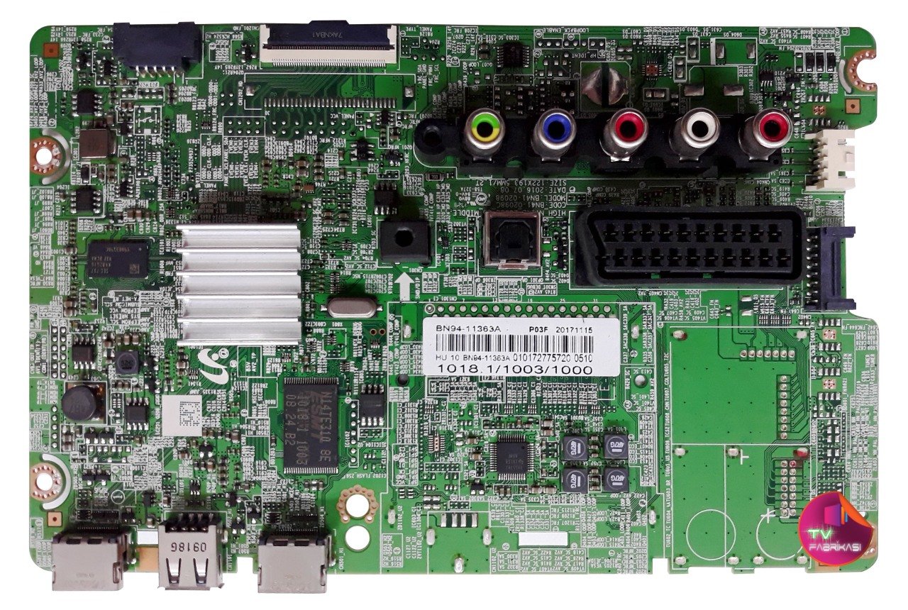 BN41-02098C , BN94-11363A , LT32E310MZ/UF , LT32E310MZ , MAIN BOARD , SAMSUNG ANAKART