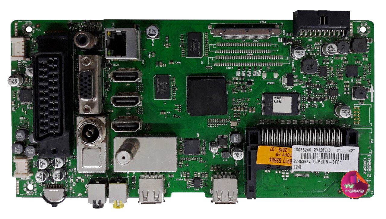 17MB95-2.1 , 13082012 , 23126916 , 42'' , 42PF8080 , MAIN BOARD , VESTEL ANAKART