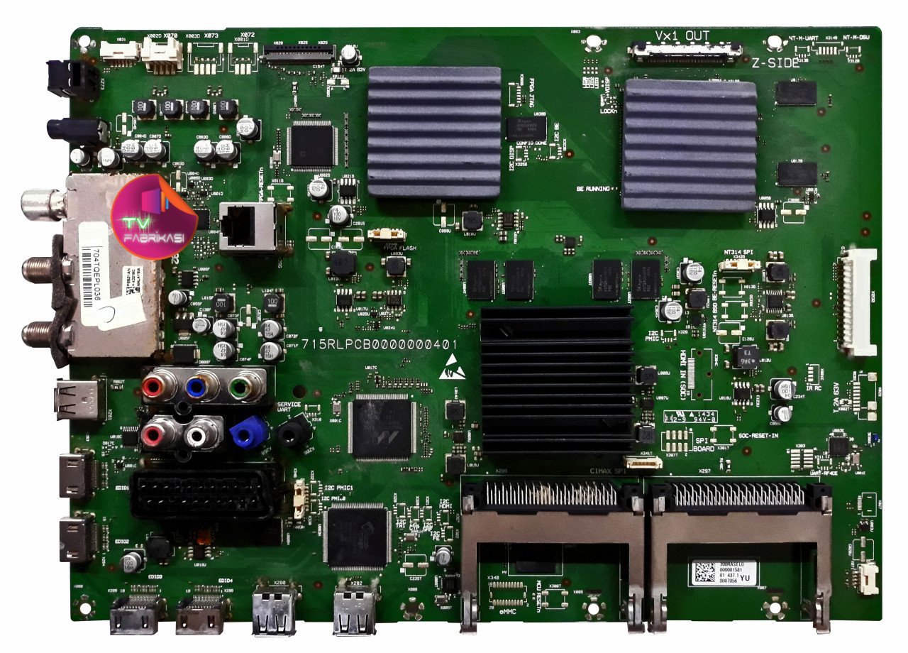 715RLPCB0000000401 , 704TQEPL036 , 49PUS7909 12 , Philips ANAKART , MAIN BOARD