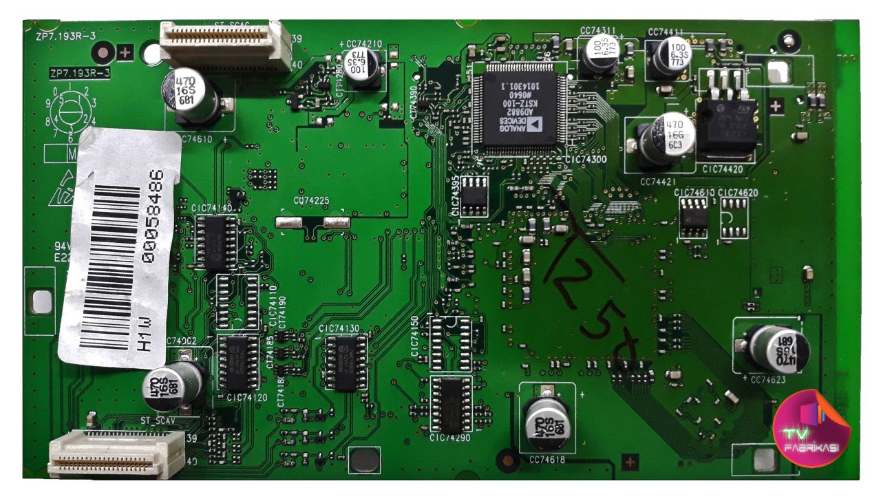 ZP7.193R-3 BEKO,GRUNDIG T-CON BOARD