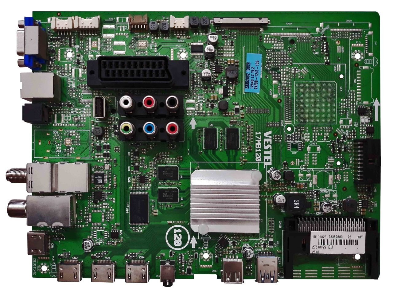 17MB120 , 23352883 , 48'' DIJ PANEL , 281015R2 , VES480QNES-2D , 48R6080U , MAIN BOARD , VESTEL ANAKART