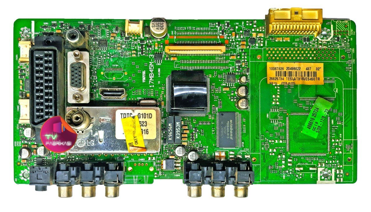 17MB45M-3 , 20498822 , 141209 , TESLAT , 32 , MAIN BOARD , VESTEL ANAKART