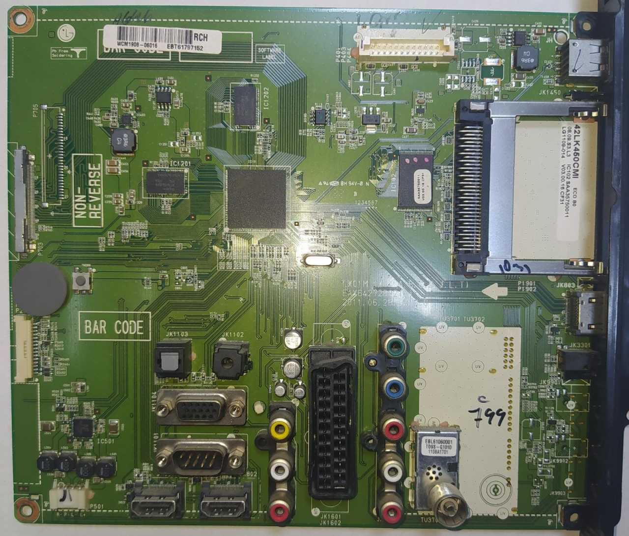 EAX64272802(0) , EBT61797152 , 42LK450,LG , ANAKART,MAİNBOARD