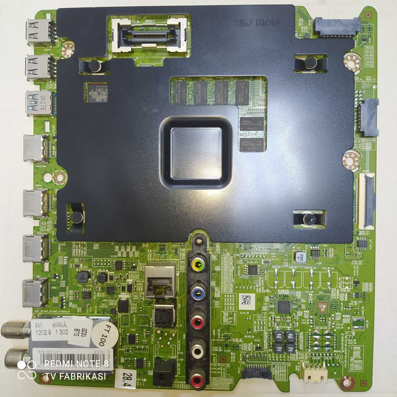 BN94-08777U,BN41-02344B,UE55JU6570XTK,MAİNBOARD,ANAKART