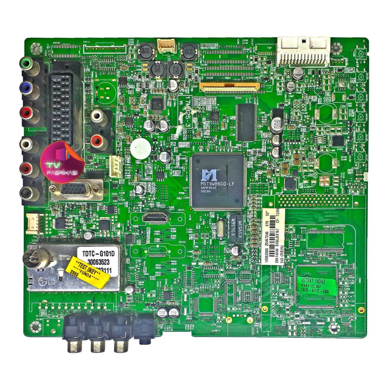 17MB25-3 , 20457246 26514346 SHALK315T , 32'' , ANAKART , MAINBOARD ,