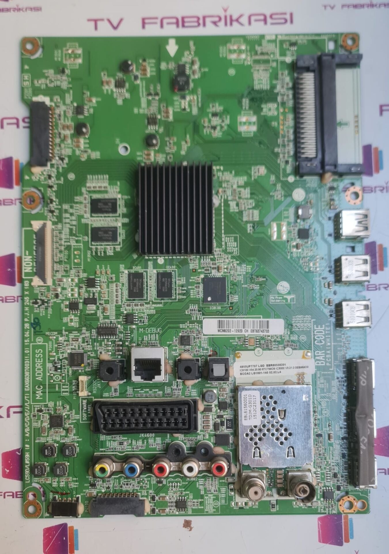 LG,49,55UF7707,EAX66387003(1.0),EBT63743703,EBR80556201,MAİN,BOARD