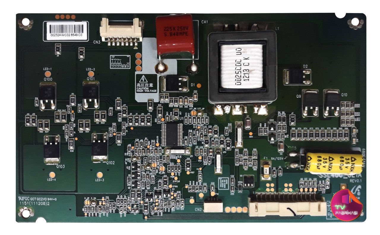 SSL400_3E1A , REV0.1 , Toshiba 40TL968 , LTA400HV04-T01, SAMSUNG LED DRIVER BOARD